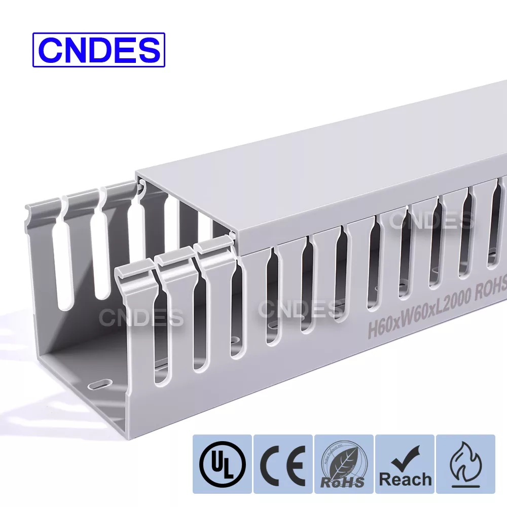 60×60 पीवीसी कन्ट्रोल क्याबिनेट केबल डक्ट
